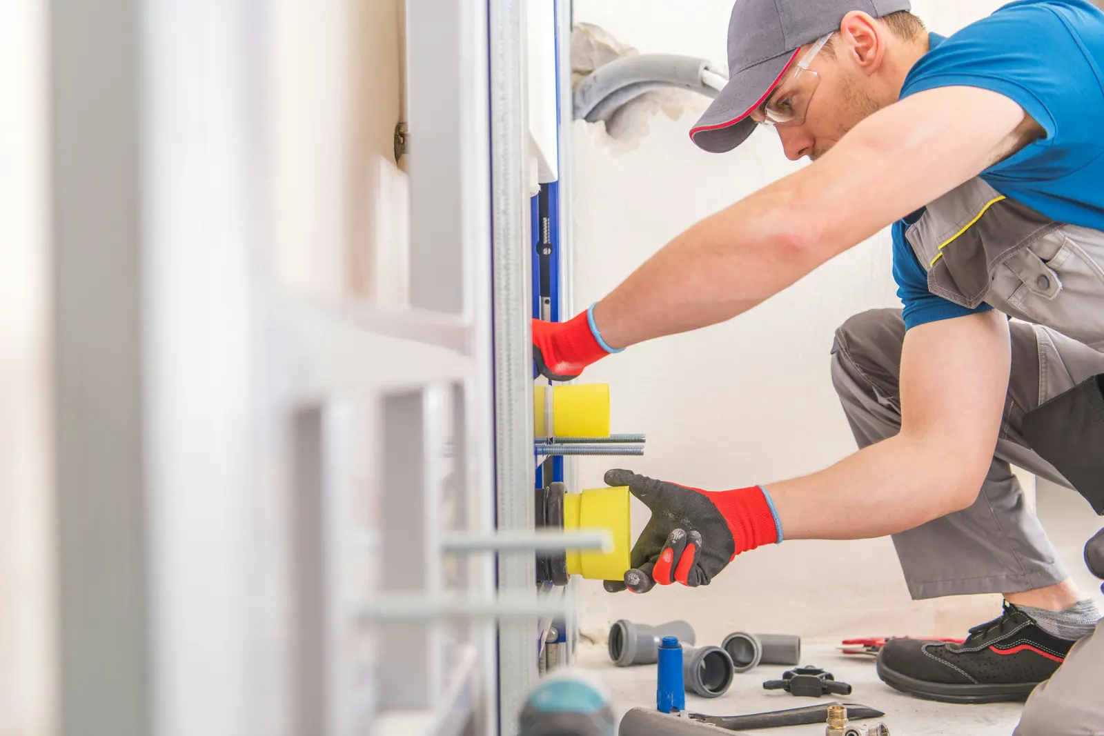 Stud wall building service image