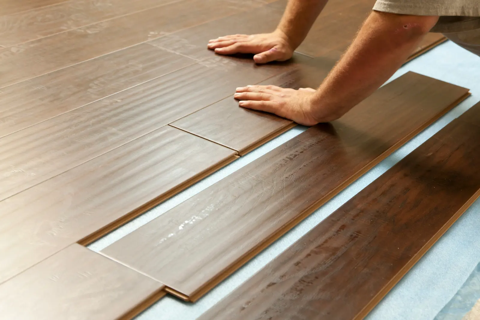 LVT click installation service image
