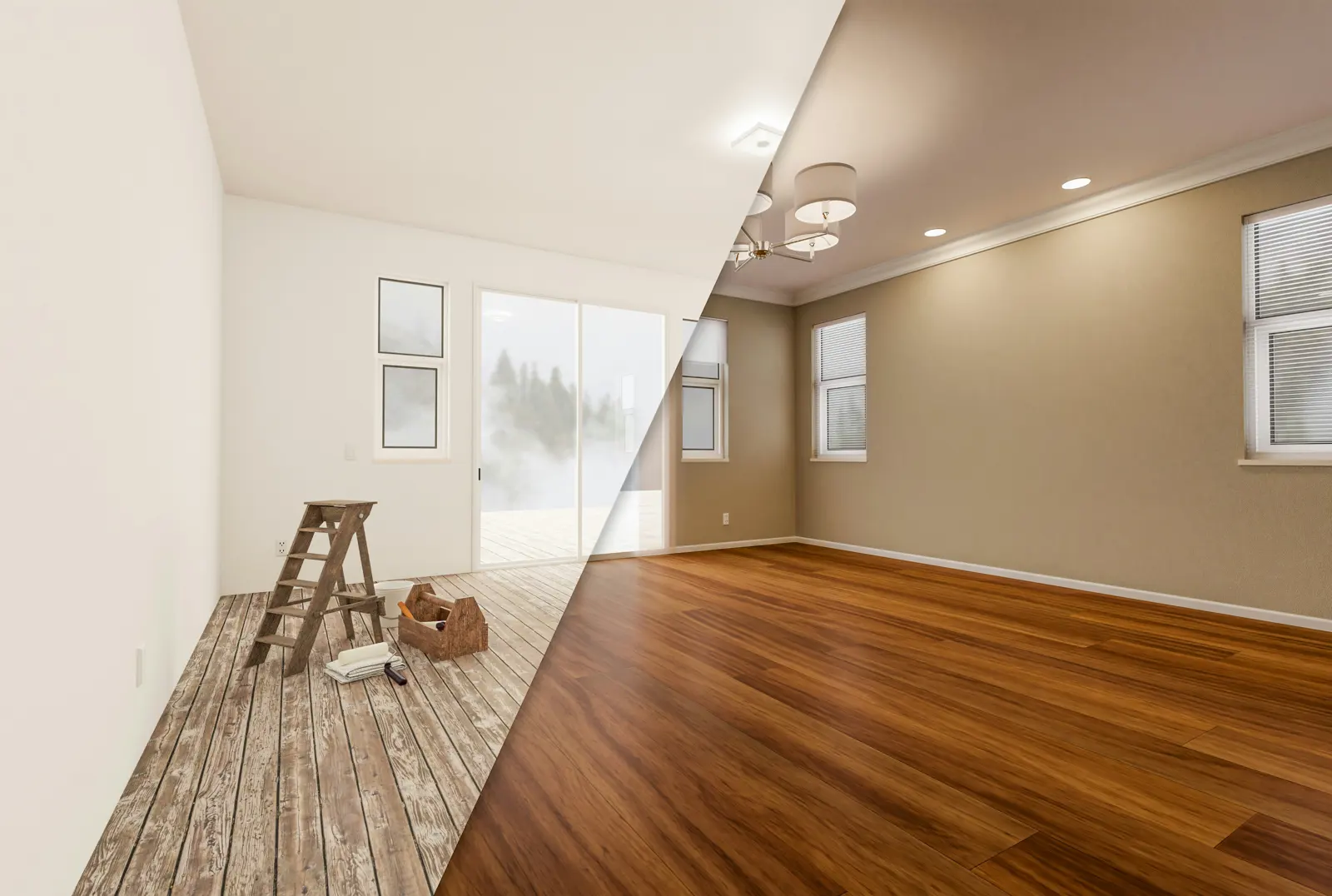 Sanding and sealing service image
