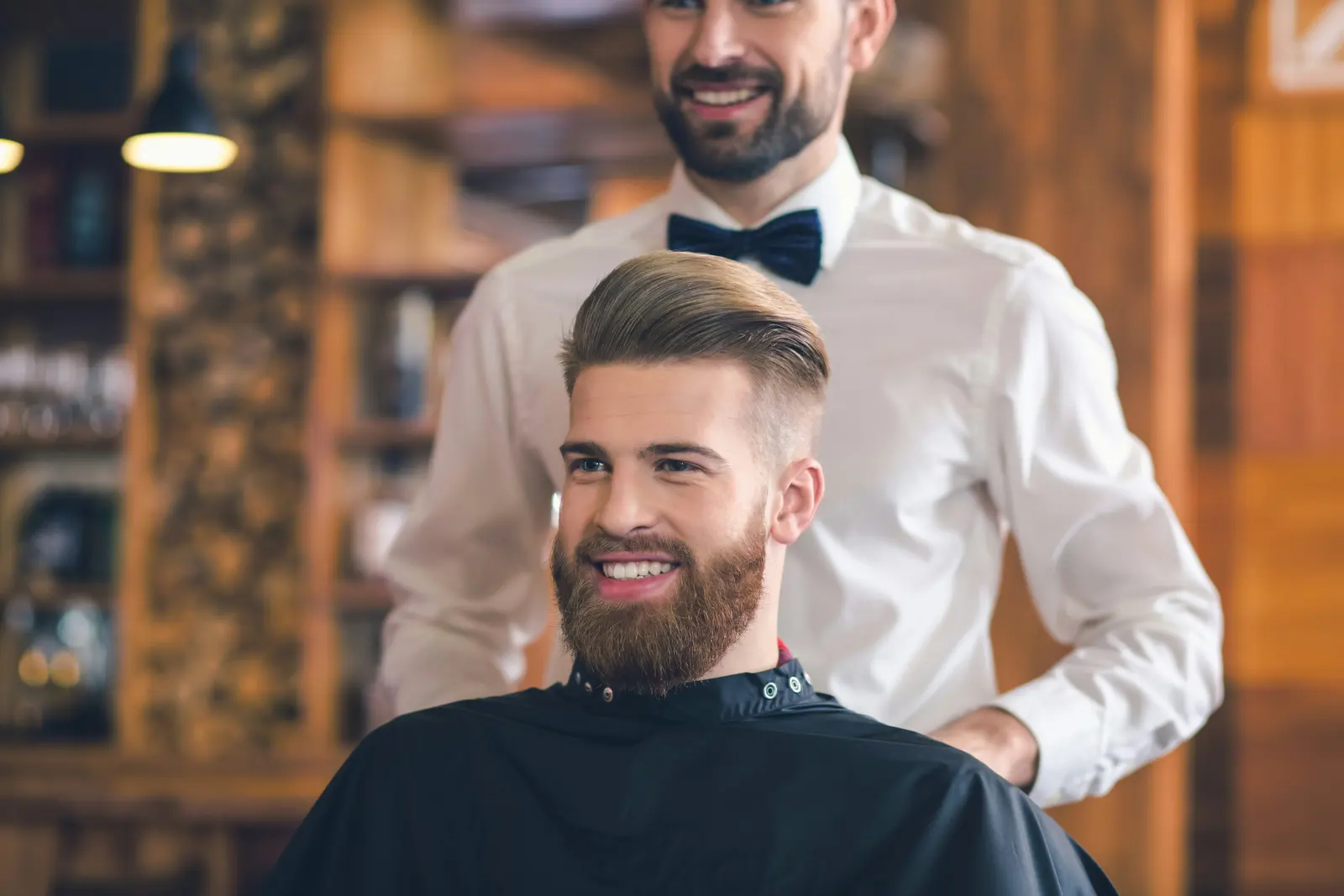 Mens Barber website suitability illustration