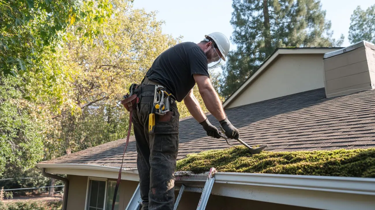 Moss removal service image